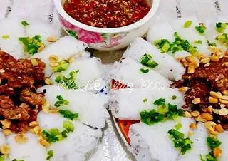 Hình ảnh Bánh hỏi thịt nướng