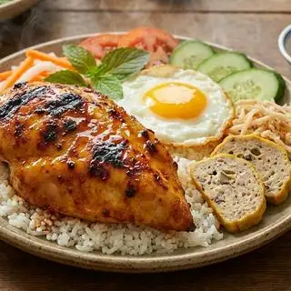 Cơm tấm ức gà quay  - 59.000 ₫ tại Cơm Tấm A Phúc - Lương Định Của