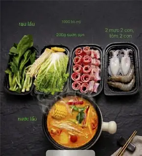 Hình ảnh sét lẩu 2 người 