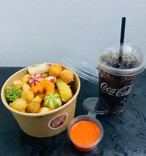 Hình ảnh Combo Viên xiên + Coca 