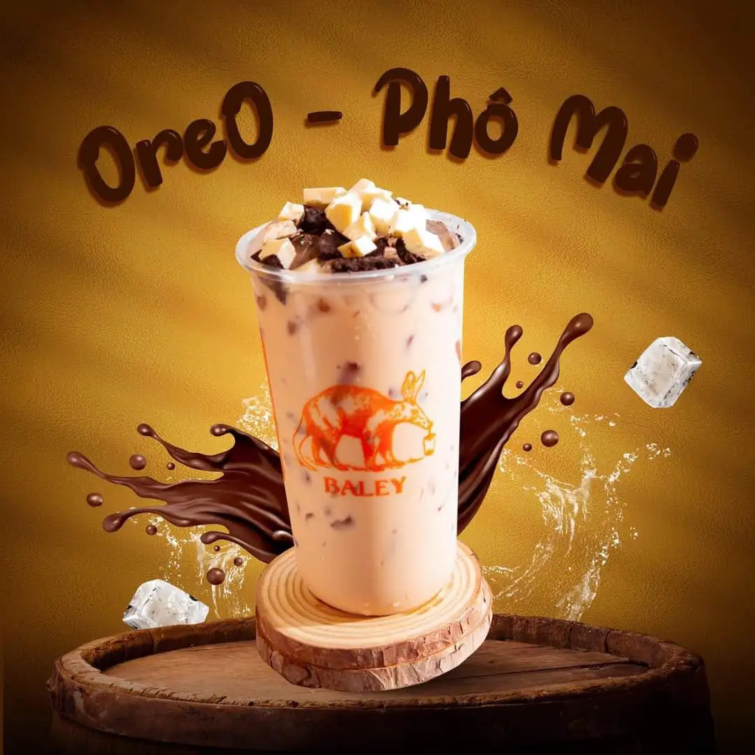 Hình ảnh Trà sữa Oreo - Phô mai