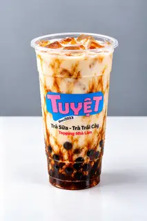 Hình ảnh Sữa tươi trân châu đường đen