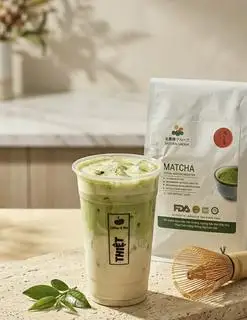 Matcha Satoen latte - 49.000 ₫ tại Thiệt Coffee & Tea - Matcha Latte - Bùi Đình Tuý