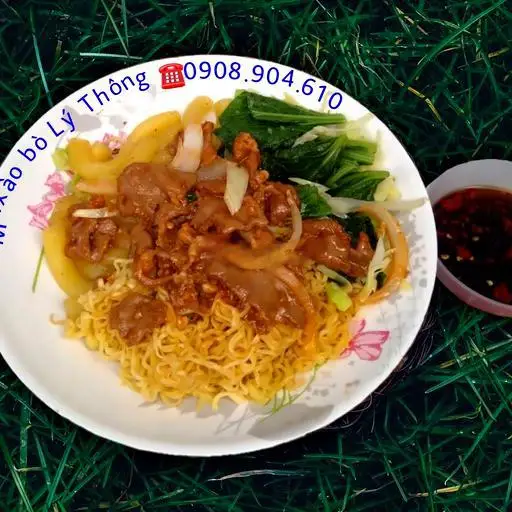 Mì xào bò - 42.000 ₫ tại Lý Thông - Mì Xào Bò & Nui Xào Bò - Lê Thánh Tôn