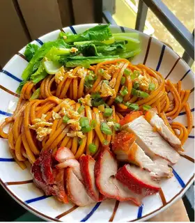 Hình ảnh Mì Trộn Xá Xíu Quảng Đông Best Seller