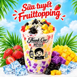 Hình ảnh Sữa tuyết Fulltopping ( Size L ) 