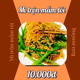 Mì trộn mắm tỏi - 12.000 ₫ tại Ăn Vặt, Gà Viên & Mì Trộn - Ngọc Trúc - Hồ Thị Kỷ