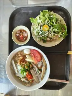 Hình ảnh Bún chả cá chiên và hấp