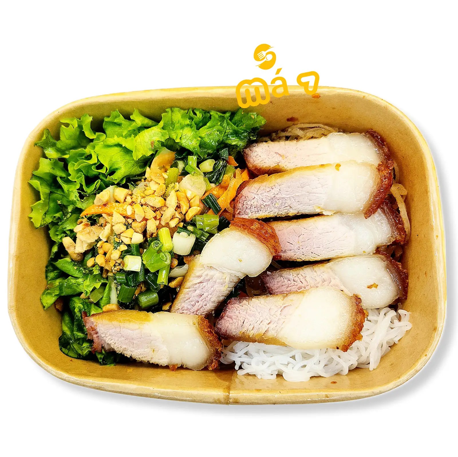 BÚN HEO QUAY - 65.000 ₫ tại Bún Thịt Nướng - Cơm Tấm Má Bảy