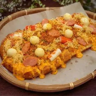 Hình ảnh Bánh Mì Nướng Sôt Trứng Muối