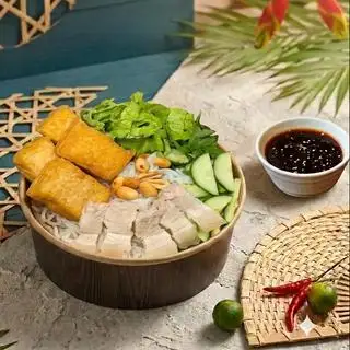 Hình ảnh Bún Nước Tương Thịt, Đậu Hủ