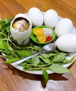 Hình ảnh Combo 10 Trứng Vịt Lộn Chín(tặng nước ngọt  pesi