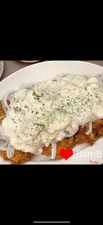 Hình ảnh Gà Popcorn sốt kem hành 