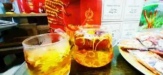 Hình ảnh TRÀ ĐÔNG TRÙNG HẠ THẢO, HOA SÂM NAM NÚI DÀNH