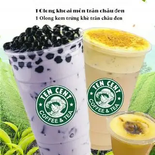 Hình ảnh COMBO ( 1 Trà sữa khoai môn + 1 Trà sữa kem trứng khè)