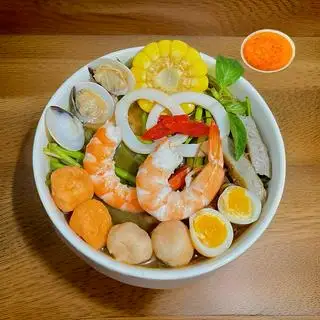 Bún Thái cay hải sản - 65.000 ₫ tại Bún Thái Nhà Kem - Thích Quảng Đức