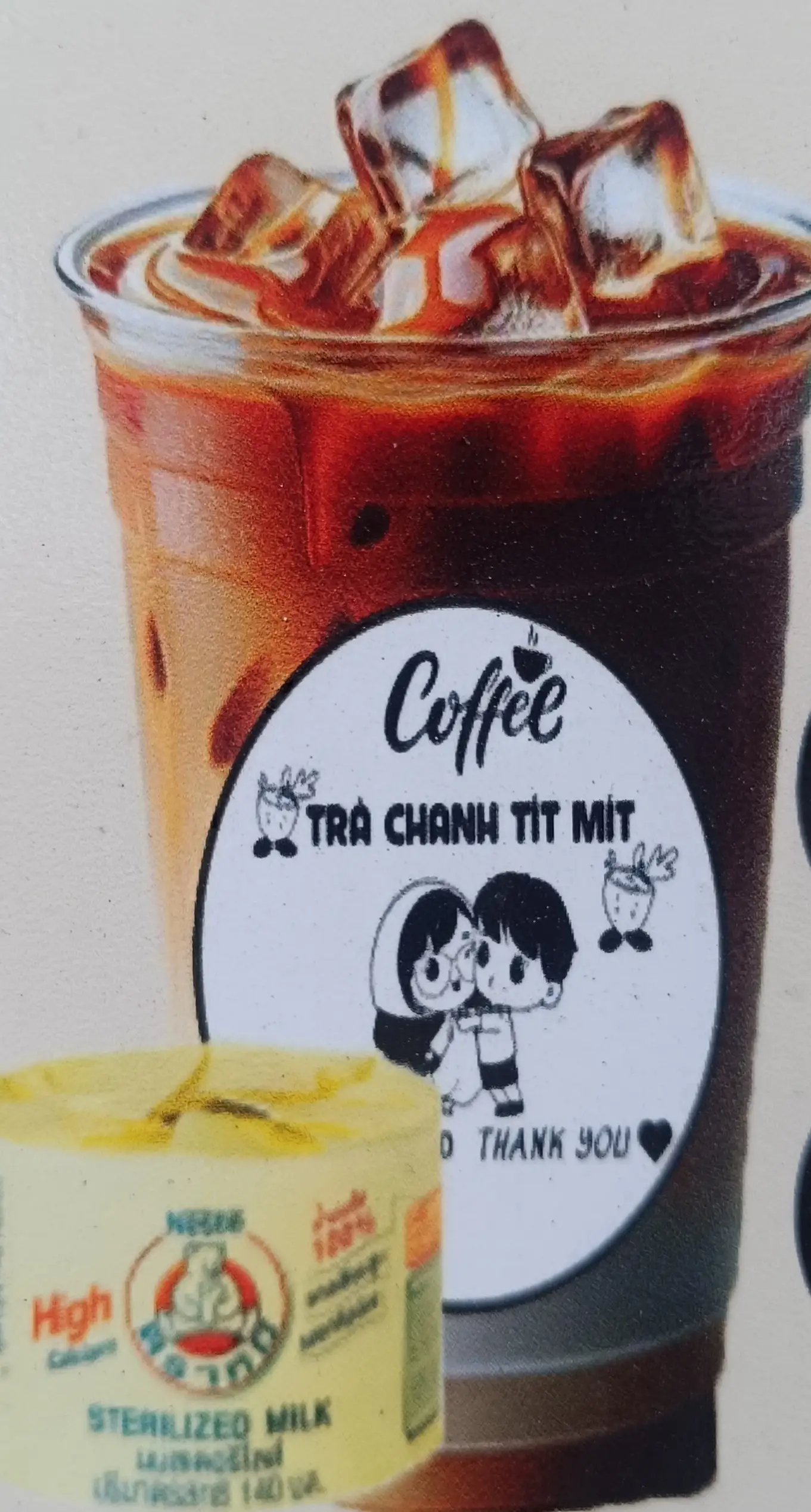 Hình ảnh Cà phê sữa gấu