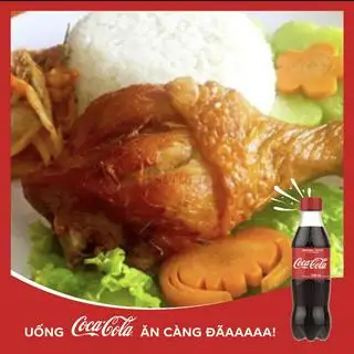 Hình ảnh Combo: Cơm gà sốt nấm coca