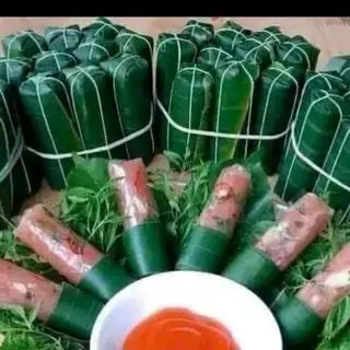 Hình ảnh NEM CHUA THANH HOÁ TRỘN CỐC XOÀI 
