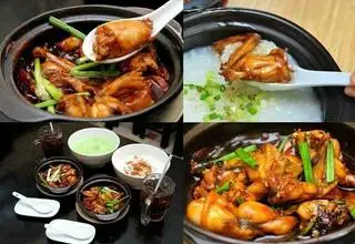 Ếch Singapore 1 con To - 1 cháo lá dứa - 119.000 ₫ tại Cháo Sườn, Cháo Ếch & Bò Bằm - Phan Văn Trị