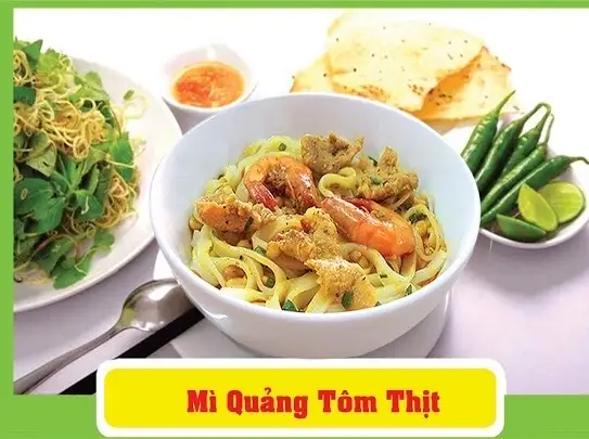 Mì quảng tôm thịt - 58.000 ₫ tại Mì Quảng 3 Anh Em Chính Gốc - Lý Chính Thắng