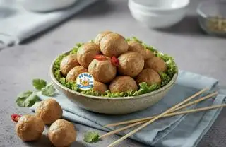 Bò Viên Chiên - 5 Viên - 7.000 ₫ tại Ăn Vặt & Cá Viên Chiên Đệ Nhất - Đoàn Văn Bơ