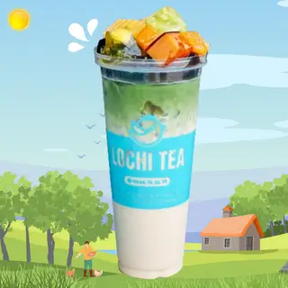 Trà sữa Matcha thập cẩm (L 700ml )  - 38.000 ₫ tại Trà Sữa Lochi - Cà Phê & Trà Trái Cây - Đường Số 79