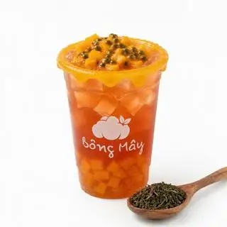 Hồng Trà Xoài Chanh Dây (Size L) - 45.000 ₫ tại Bông Mây - Tiệm Trà Sữa, Cà Phê  & Panna Cotta - Cô Giang