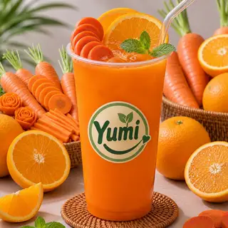 Nước ép Cà rốt - Cam - 30.000 ₫ tại Ăn Vặt Yumi 2 - Lê Văn Lương