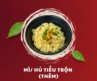 MÌ/ HỦ TIẾU TRỘN (THÊM) - 15.000 ₫ tại Mì Trộn Bò Xào - Phan Văn Hân