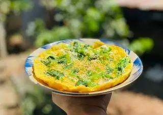 Trứng chiên - 20.000 ₫ tại Cháo Cơm 438 - Phan Xích Long