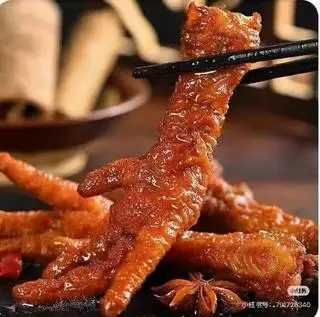 Hình ảnh Chân gà da hổ - 虎皮鸡爪