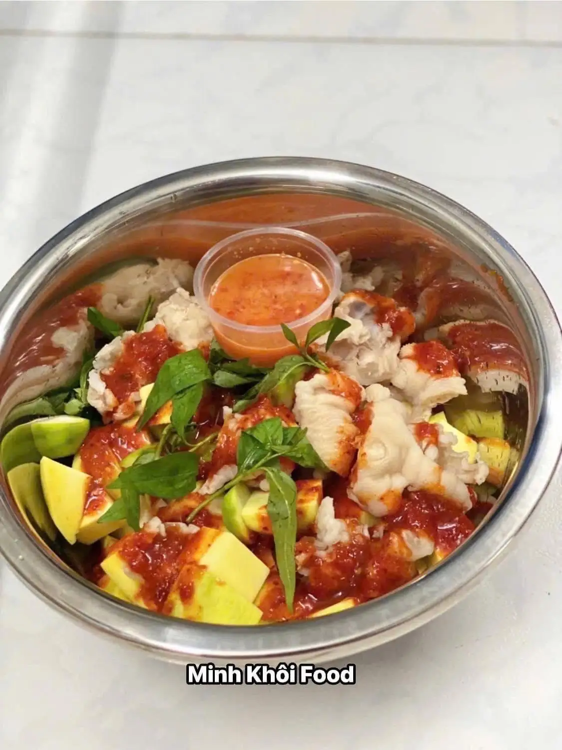 chân gà rút xương sốt thái phần trung - 105.000 ₫ tại Chân Gà Sốt Thái Minh Khôi Food - Phạm Văn Hai