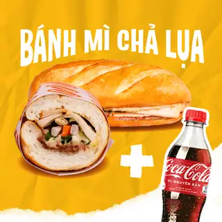 Hình ảnh Bánh Mì Chả Lụa ( Tặng 1 Coca )