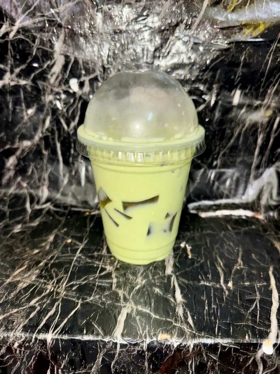 Hình ảnh trà thái xanh jelly