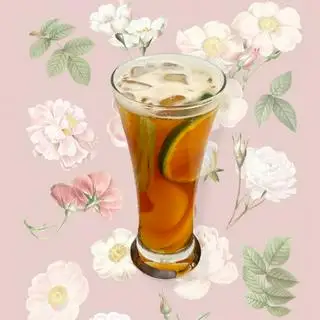Hình ảnh Trà Đào Cam Sả