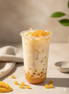 Hình ảnh LỤC TRÀ SỮA XOÀI (NEW)