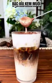 Hình ảnh Bạc xỉu kem muối - Uống là Nhớ