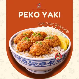 Cơm super gà giòn sốt tương mè - 62.100 ₫ tại Peko Yaki - Cơm Thịt Nướng Nhật Bản - Trần Khánh Dư