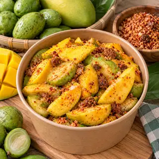 Hình ảnh Xoài + Cóc Lắc Muối Ô Mai