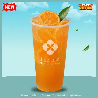 Trà Quýt Hoa Nhài - 45.000 ₫ tại Trà Sữa Matcha Sakura, Trà Hoa Olong & Cafe Muối - Lục Lam - 05 Rạch Bùng Binh