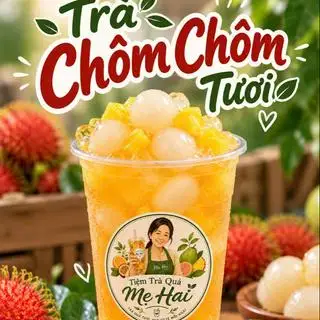 Hình ảnh Trà Chôm Chôm Tươi