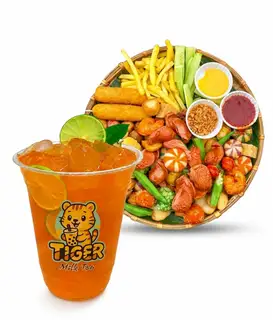 Combo cùng vui - 60.000 ₫ tại Tiger MilkTea - Trà Sữa & Ăn Vặt - Cách Mạng Tháng 8