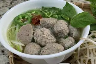 Bò Viên Nước Lèo Chay - 49.000 ₫ tại Chay Tâm An - Sủi Cảo Chay - Huỳnh Văn Bánh