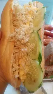Hình ảnh Bánh Mỳ Trứng Ruốc
