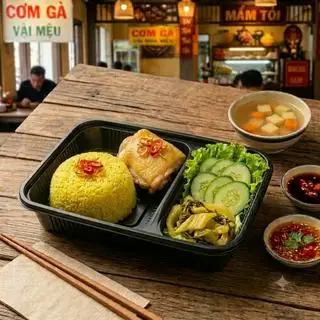 Hình ảnh Cơm Gà Luộc Má Đùi (Vừa Vặn)