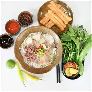 Hình ảnh Combo Phở Tái Bò + Sâm Wanglaoji (Tặng 2 quẩy)