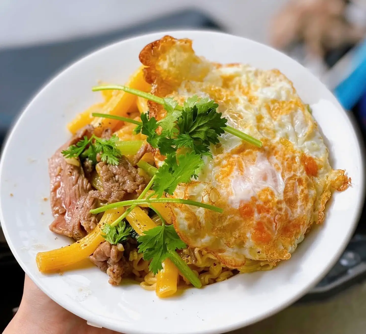 Nui Xào Trứng - 30.000 ₫ tại Bếp Nhà Su - Bún Thái, Mì Xào & Ăn Vặt - Đường 25A