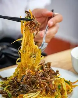 Miến Xào Lươn chiên Giòn - 70.000 ₫ tại Lươn Niêu 108 - Đường Số 79