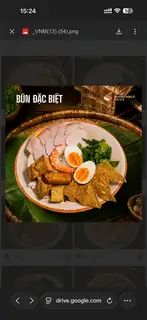 Hình ảnh Bún Nước Tương Đặc Biệt